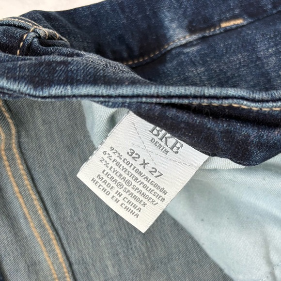 BKE Size 32 Gabby Curvy Fit High Rise Ankle Skinny Jeans Dark Wash Western - Picture 6 of 7